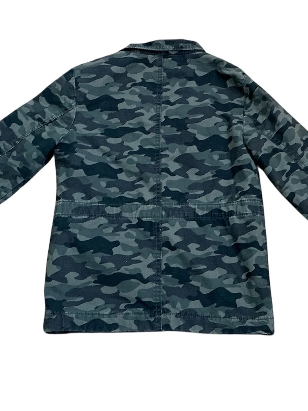 Oshkosh B’gosh camo kids jacket coat green black EUC size 8